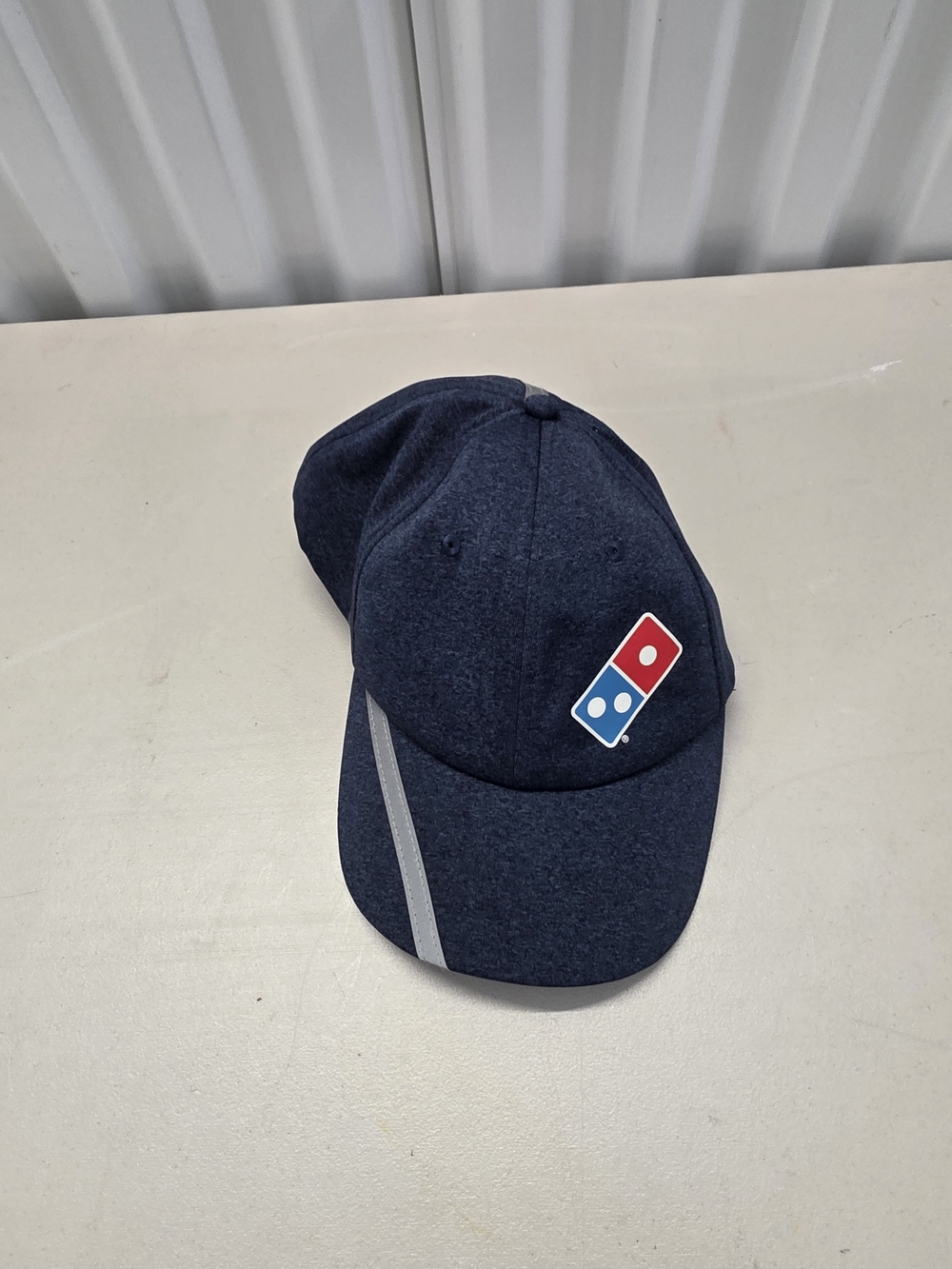 Domino's Navy Blue Baseball Cap with Reflective Stripe